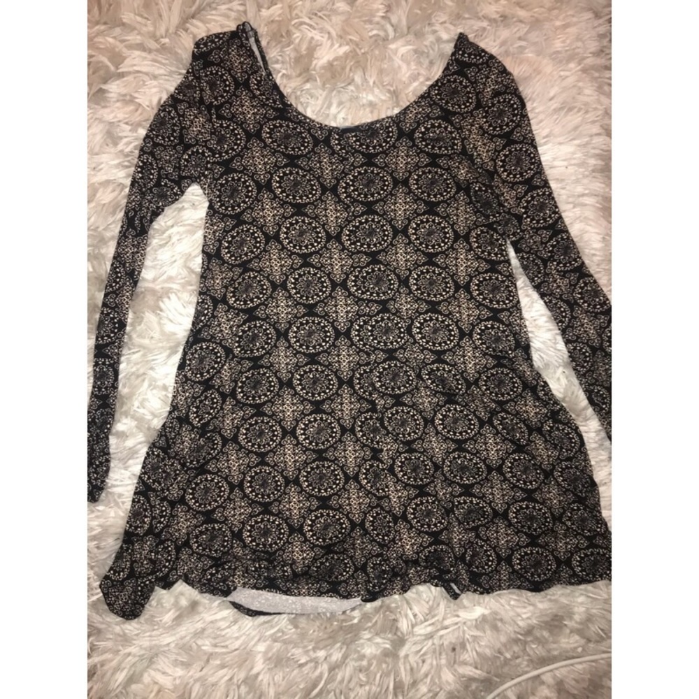 Black and Tan dress